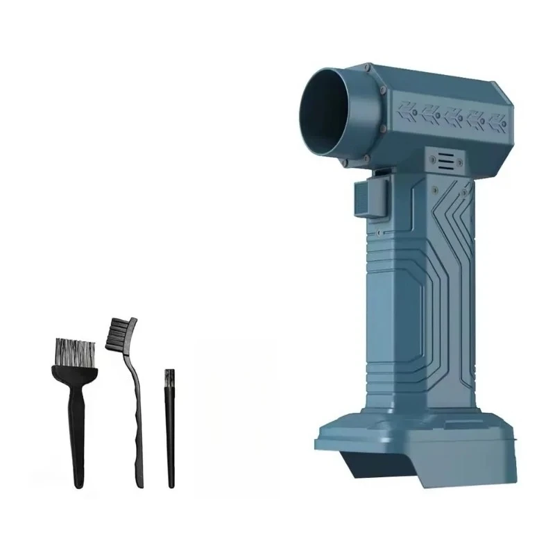 High Speed Turbo Violent Fan Powerful Outdoor Handheld Fan Industrial Dust Blower Snow Blower Suitable for Makita 21V Battery