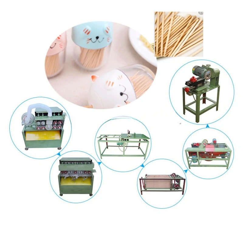 Automatic Bamboo Toothpick Machine