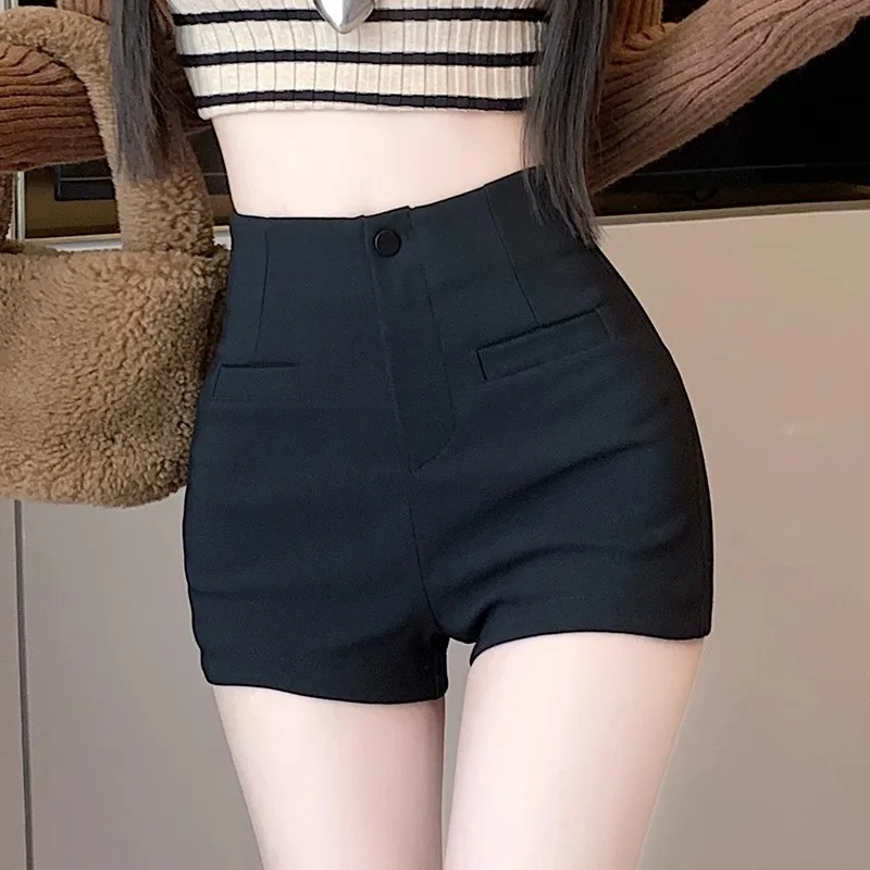 

Женские утепленные брюки-кюлоты с высокой талией на резинке, осенне-зимняя коллекция 2026, повседневные, облегающие, для полных женщин