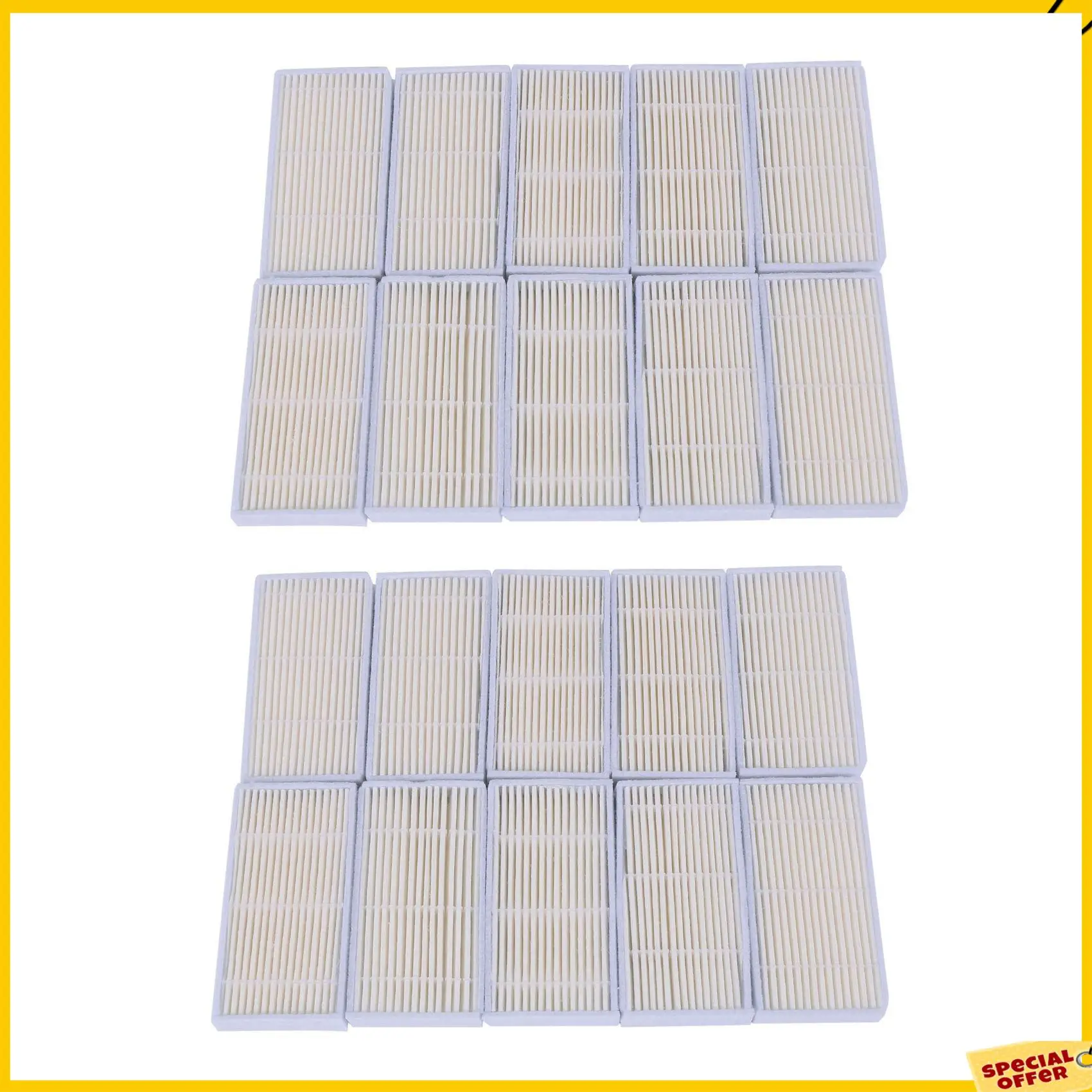A24P 20 упаковок премиум-фильтра HEPA для робота-пылесоса ILIFE V3s V5 V5s V3s Pro