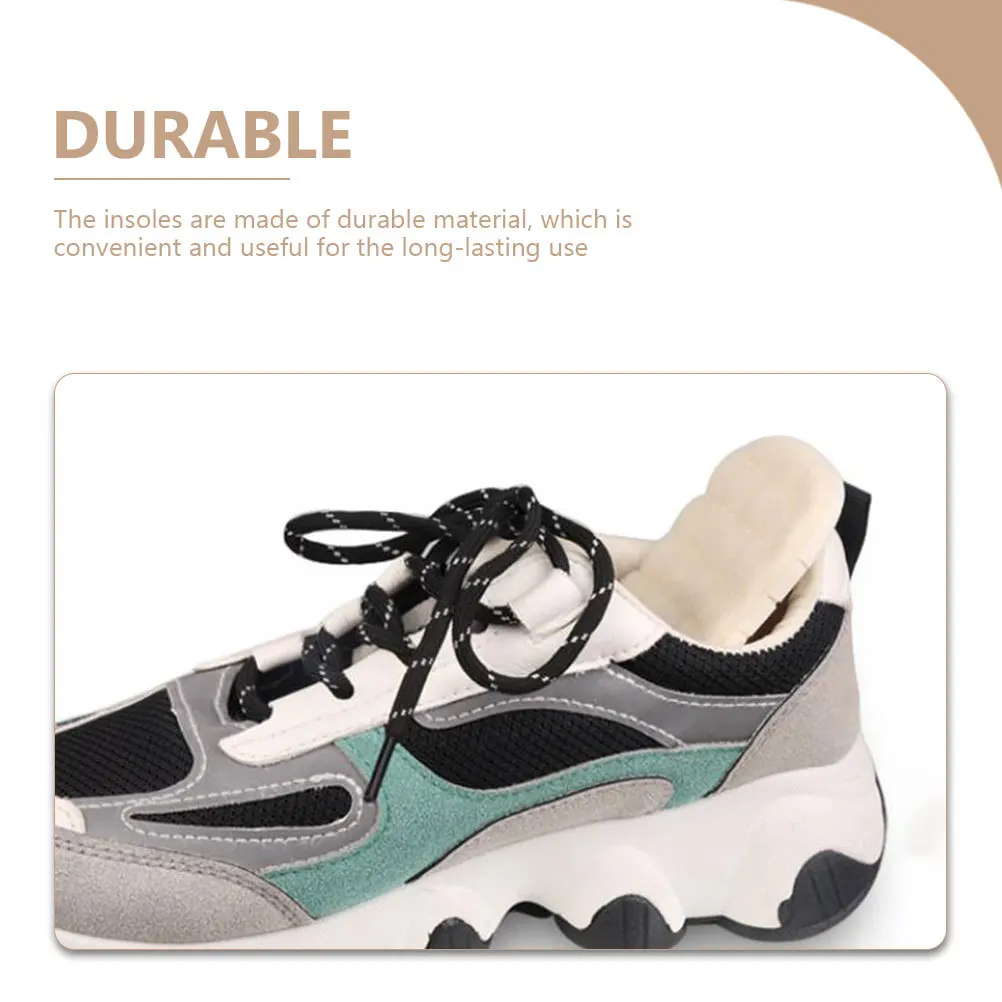 

4pcs Winter Warm Insole Thickened Fleece Shoe Inserts For Boots Sneakers Reusable Unisex Insoles Foot Care Tool