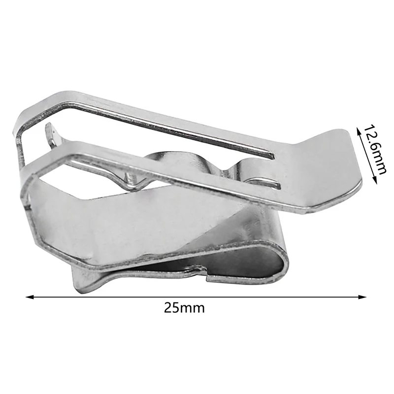 Pack of 10 Durable Stainless Steel Solar PV Wire Installation Clips