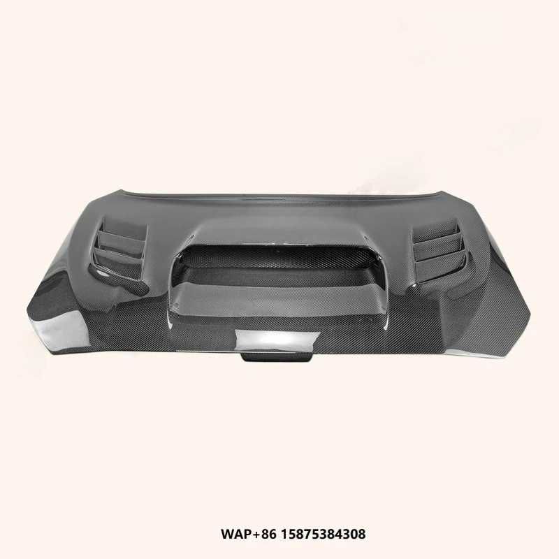 FOR Carbon Fiber 14-18 Onwards WRX STI S4 VAB VAF VRSA1 Style Front Hood