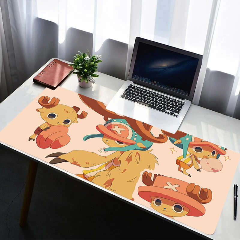 

Mouse Pad Computer Gamer PC Accessories Non Slip Mousepad Rubber Desk Mat Laptop One Piece Tony Tony Chopper Gamer Keyboard Pad