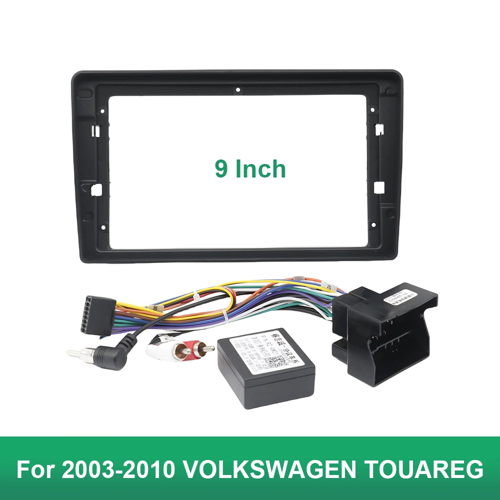 

Автомобильная магнитола для VOLKSWAGEN TOUAREG 9 дюймов 2003-2010, облицовка Android GPS MP5, стереоплеер, 2Din, головное устройство, панель приборной панели, рамка для установки