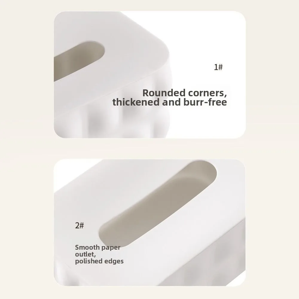 

Home Decor Simplicity Toilet Tissue Box Multi-purpose with Cover Napkin Box Decorative Paper Storage Holder Paper Drawer