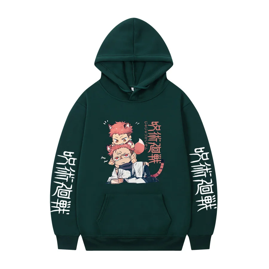 2022 Japanese Anime Funny Sukuna Hoodies Japan Style Jujutsu Kaisen Sweatshirts Streetwear for Women/men