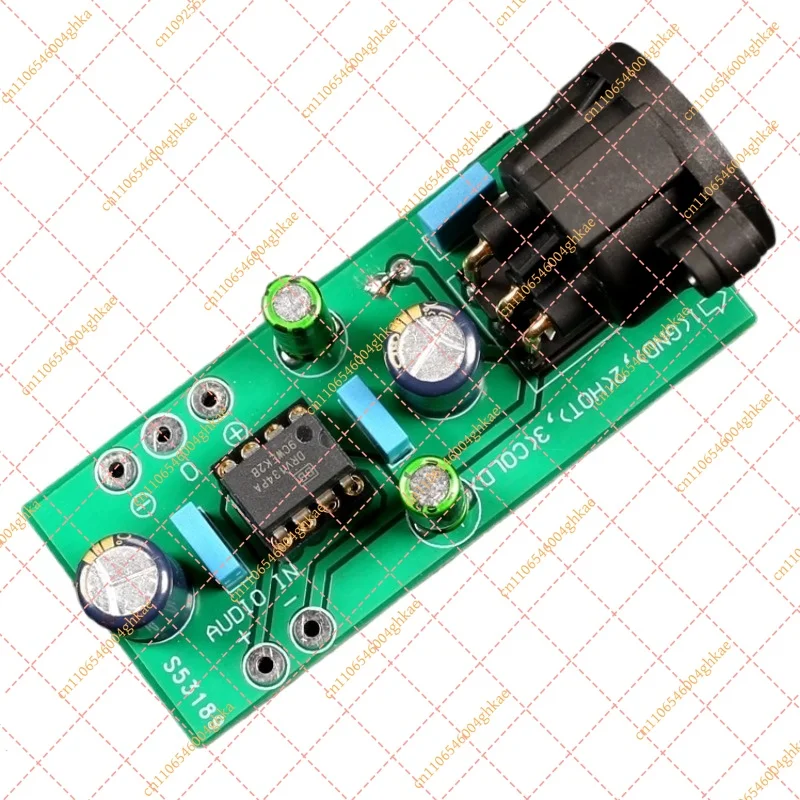 DRV134PA Mono Single-Ended to Balanced Audio Converter Finished Board