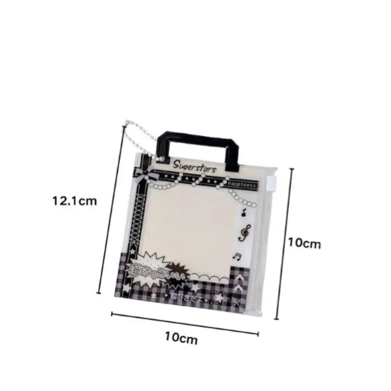 INS كاندي حقيبة حامل بطاقة الصور 3 بوصة المعبود صور حافظة بطاقات بطاقة مع الحبل شارة الناقل واقية القرطاسية #6