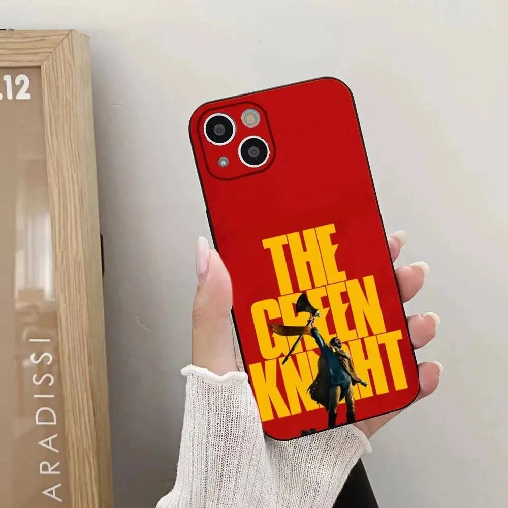 حافظة هاتف Film The G-Green Knight لهاتف iPhone 17,16,15,14,13,12,11 Plus, Pro,Max,Air,XR,XS,X,7,8 SE,Mini Silicone Soft #2
