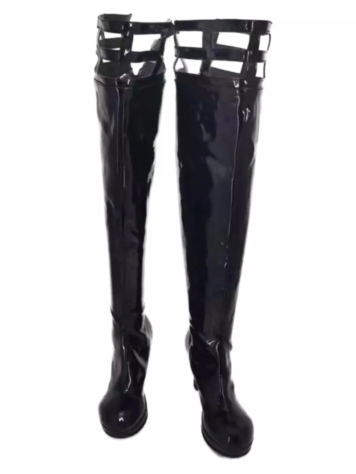 Anime Spy Family Yor Forger Cosplay Shoes Comic Game Long Black Boots Cosplay Costume Prop Shoes for Halloween Party