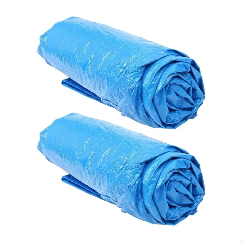 Het hele jaar door bescherming met een zware rechthoekige zwembadafdekking met elastische riemen voor buiten bovengronds a2ub