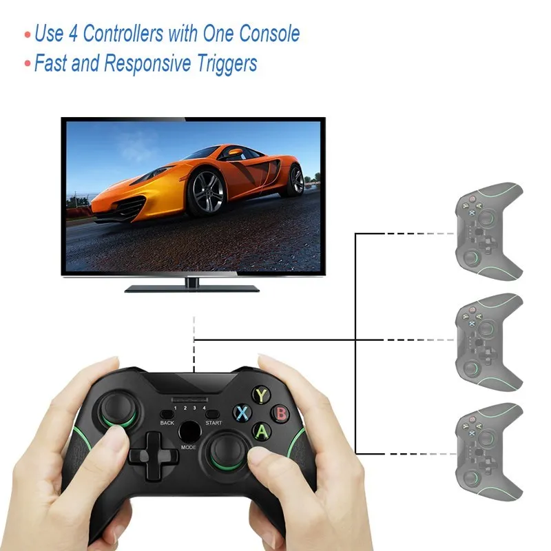 Wireless Support Bluetooth Gamepad For PS3/IOS/Android Phone/PC/TV Box Joystick USB Mobile Phone Game Controller Accessories