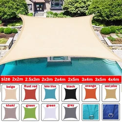 Sunshade waterproof and ultraviolet proof sunshade canvas awning is suitable for outdoor sunshade in summer garden