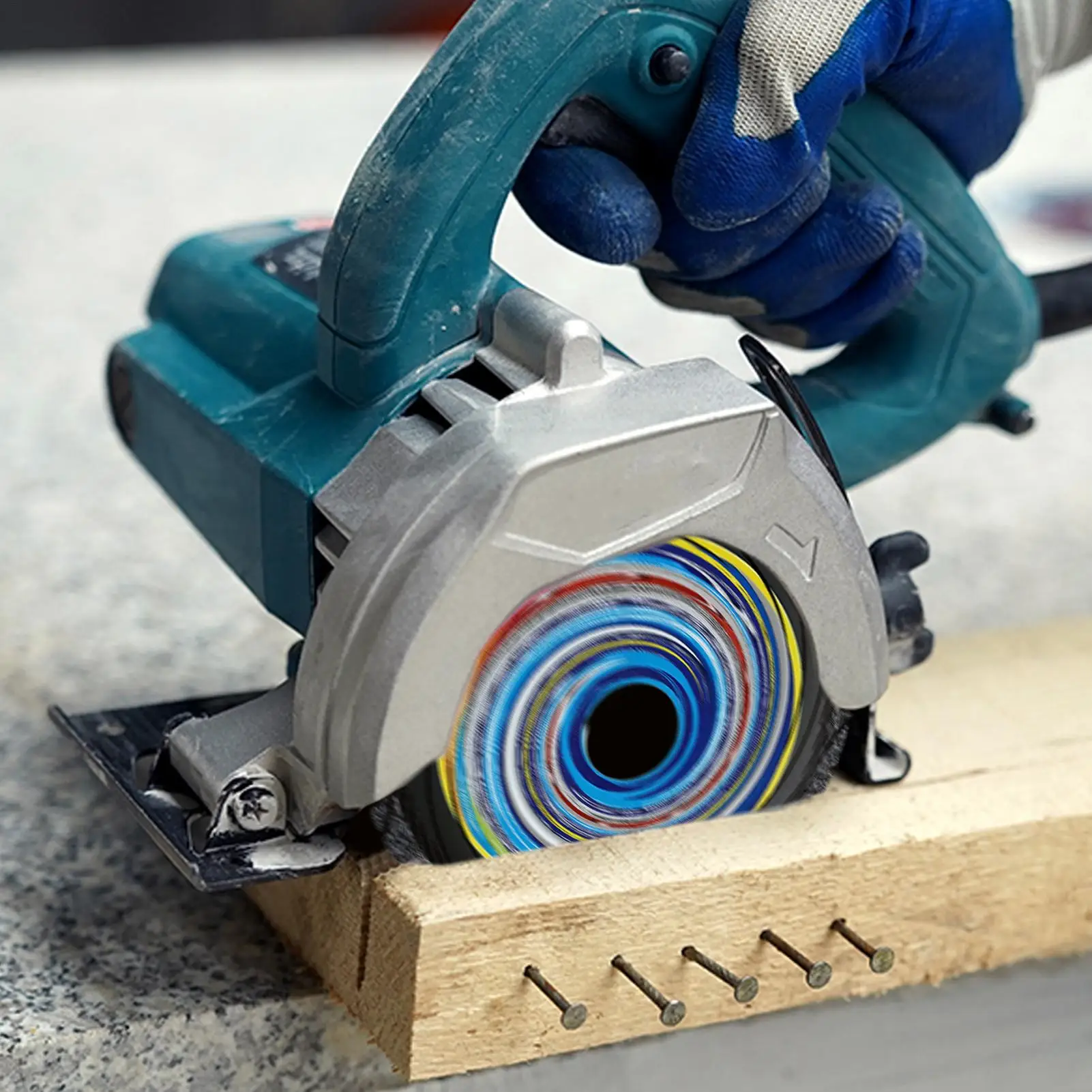 Saw Disc Wheel 4.5-Inch Angle Grinder Attachment Heavy Duty Grinding Disc Tools For Tiles Marbles Concrete Steel PVC Pipes