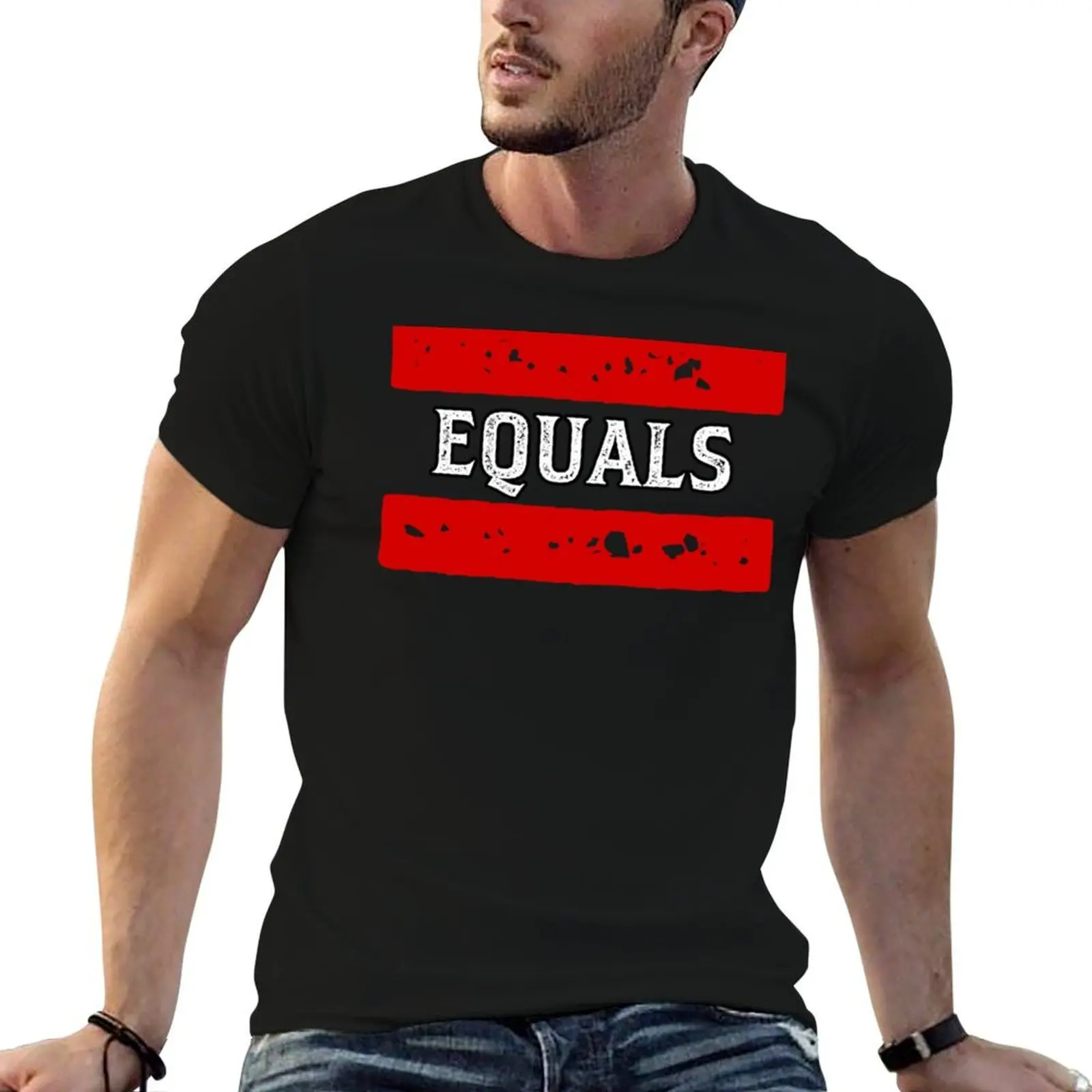 

Equals T-Shirt cotton t shirt man t shirt man designer t shirt man casual T-Shirt