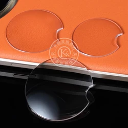 For Cartier Blue Balloon Sapphire Watch Mirror Glass Lens Watch Mask Double Bow with Fish Eye Effect Accessories Sapphire Watch