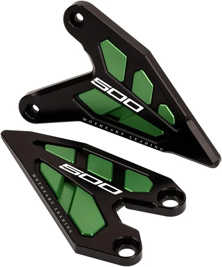 

Motorcycle Foot Pegs with Heel Guard For Ninja 500 2024 Ninja 500 SE 2024 CNC T6 6061 Aluminum ninja 500 se Accessories