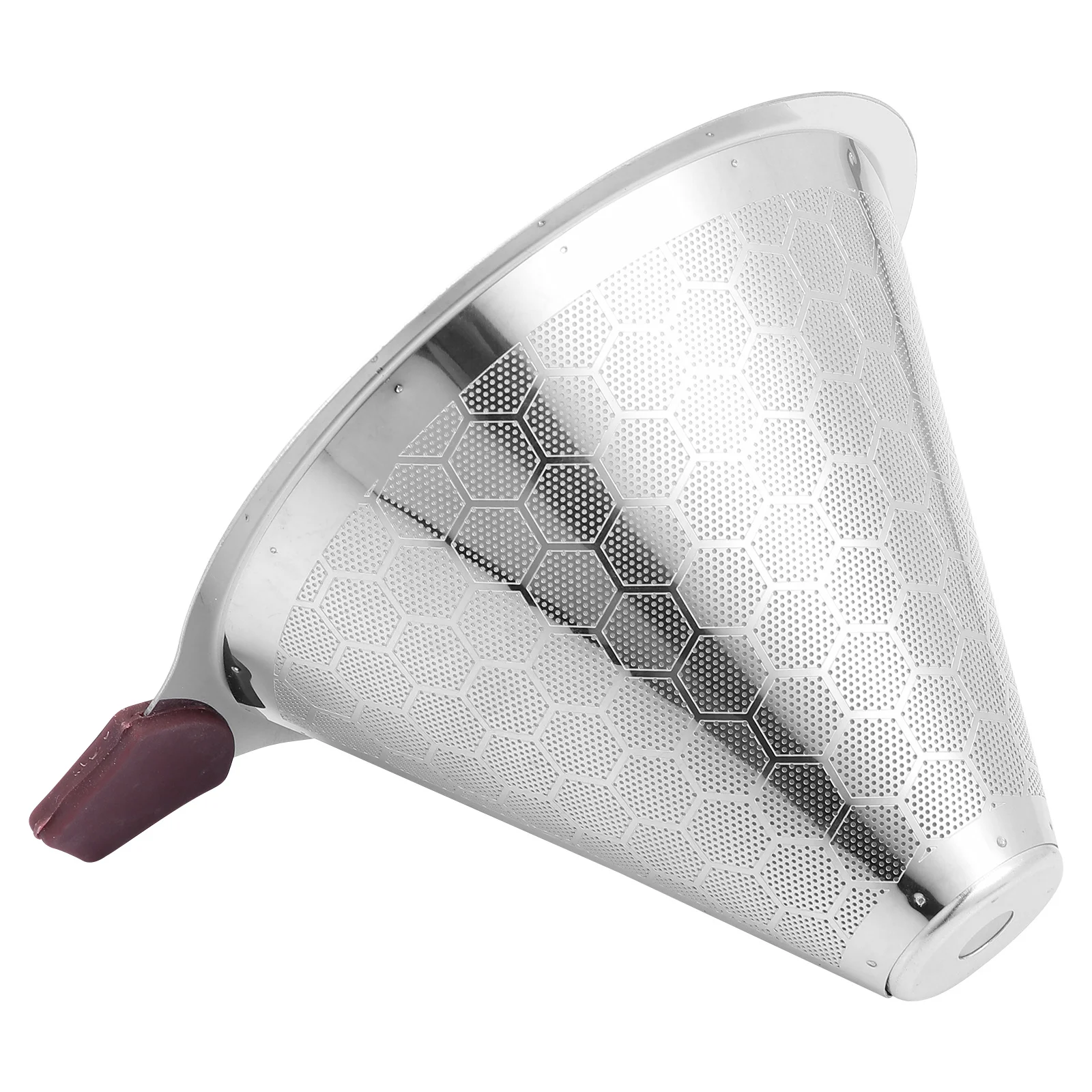 

1Pcs Stainless Steel Coffee Filter Reusable Durable Home Office Brew Tool Coffee Filter Tea Dripper Cafe Shop Dripper