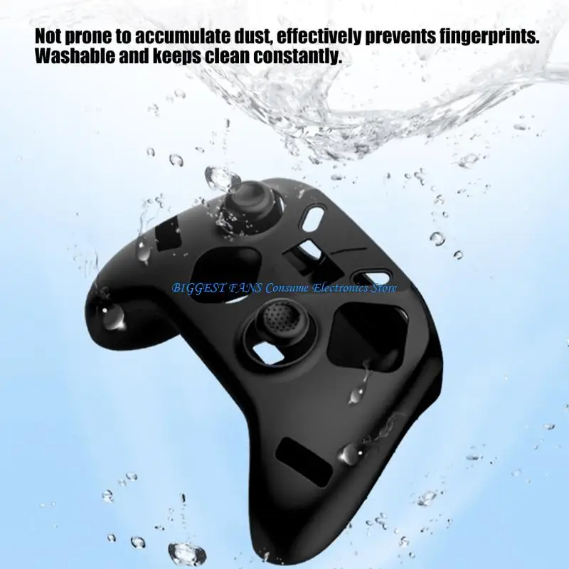  Flexible Soft Skin for 5 Protective Case Game Controller Cover Skin Gaming Accessories Game Handle Sleeve