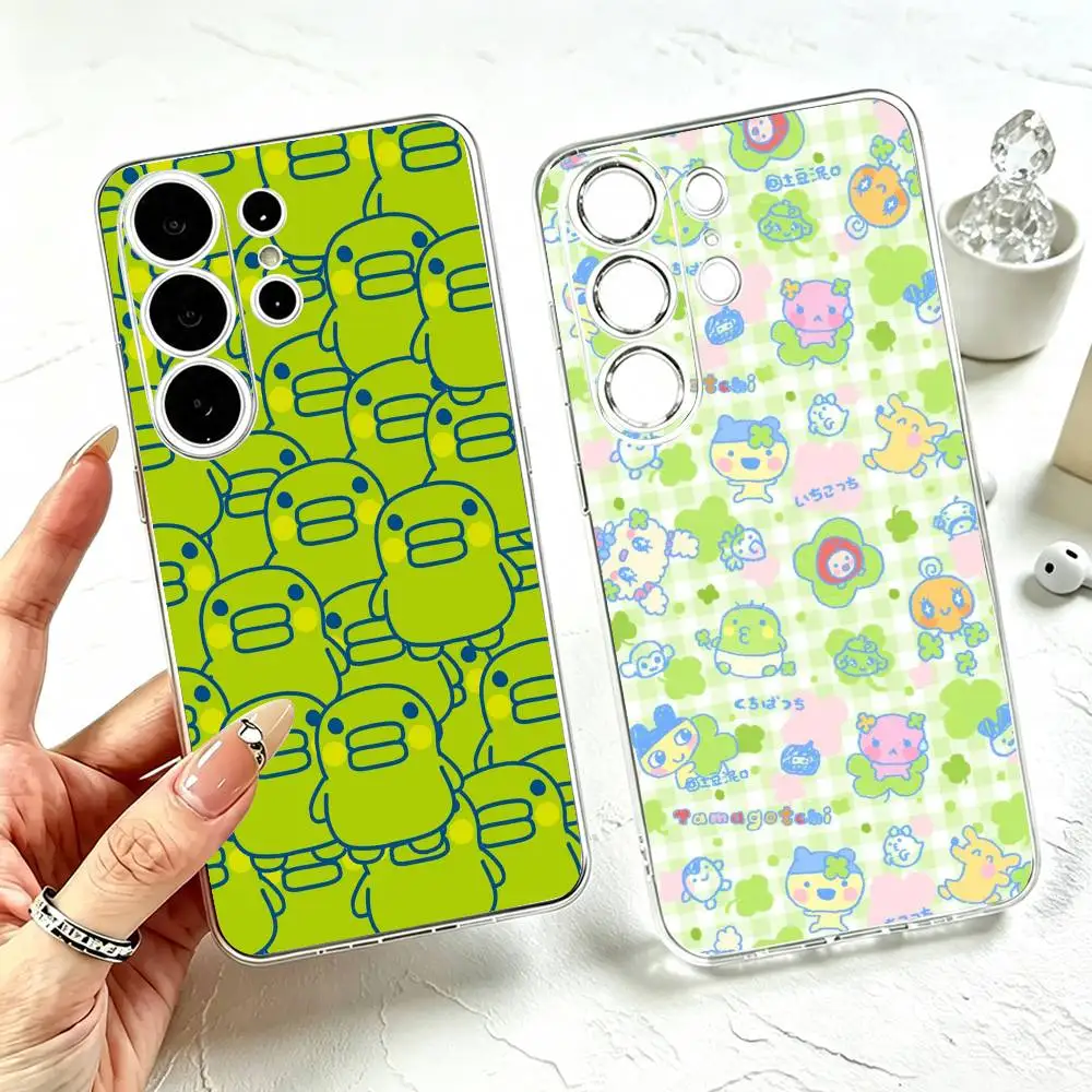 Game t-Tamagotchi K-Kuchipatchi Phone Case For Samsung S25,S24,S21,S22,S23,S30,Ultra,S20,Plus,Fe Transparent Cover