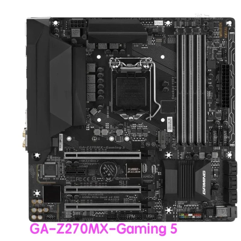 

Подходит для материнской платы Gigabyte GA-Z270MX-Gaming 5, материнская плата LGA 1151, DDR4 Micro ATX, 100% протестирована, ОК, полностью работает