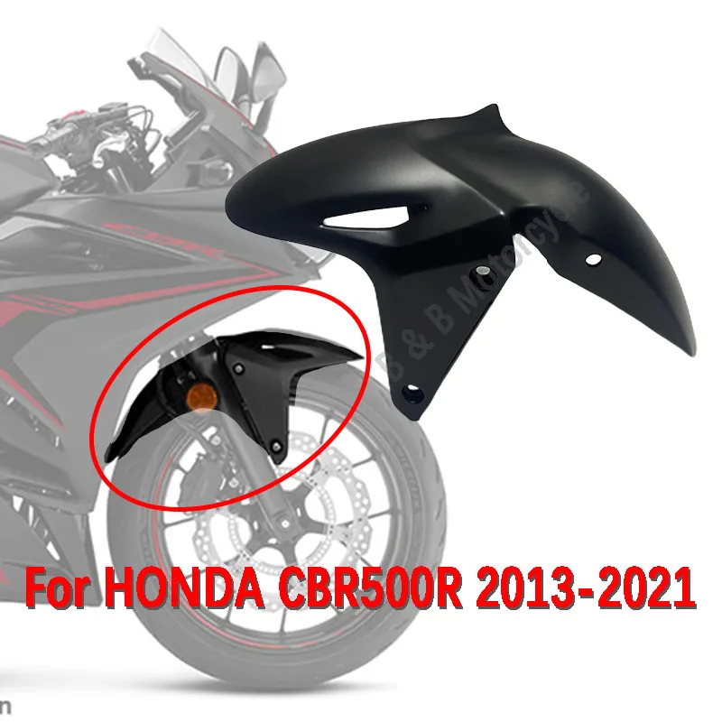 

For HONDA CBR500R 2013-2021 Front Fender Mudguard Fairing Cowling Injection Motorcycle Front Fender 2017 2018 2019 2020 2021