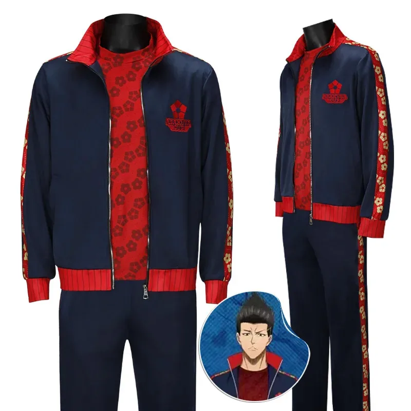 Anime BlueLock ASAKUSA CUP Isagi Yoichi conjunto de ropa deportiva Mikage Reo Bachira Meguru camiseta de fútbol Barou Shouei disfraces Cosplay