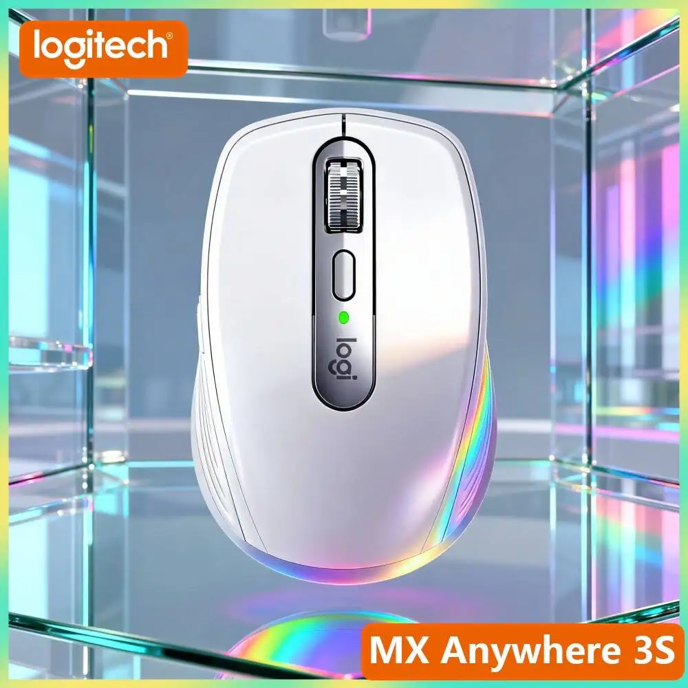 Professional MX Anywhere 3S - 8000 DPI, Hyper-Scroll, USB-C, Must-Have for Perfumer & Scent Blend Record