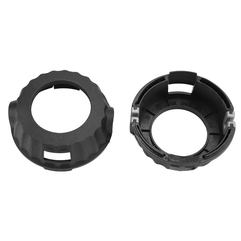 2PCS Black Trimmer Head Cover Heavy Duty Universal Fit Trimmer Eyelet Sleeve Round for McCulloch B26Ps, T26Cs, MT260CLS, T22LCS