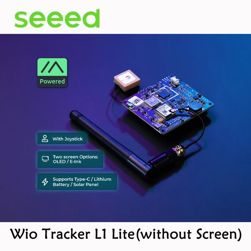 سلسلة Wio Tracker L1، Wio Tracker L1 / E-ink /Pro /Lite، NRF52840 L76K GPS لاسلكي، عقدة شبكية قابلة للتطوير LoRa (862–930 ميجاهرتز)