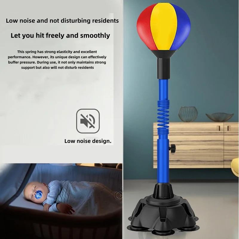 

Adjustable Boxing Speed Ball Adult Kids Gym Home Office Punching Training