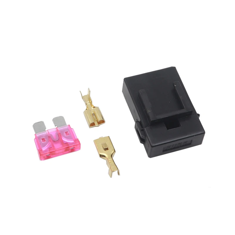 【5-2Set】Fuse Holder with Crimp Terminal Middle fuse for car auto connector