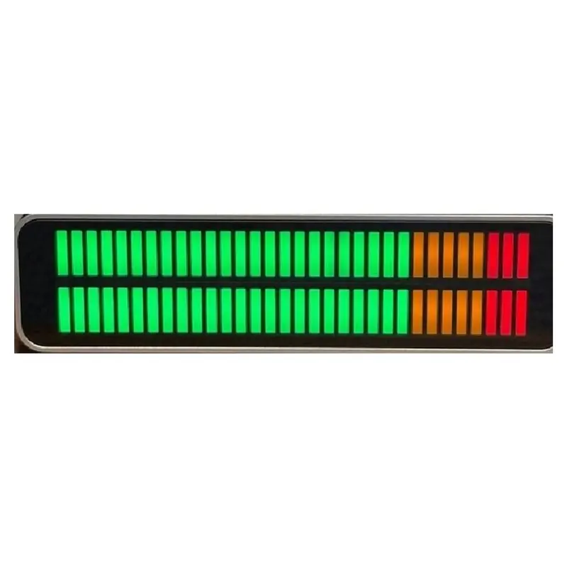AB34-AK_DB32D_PRO Профессиональный стереоуровнемер с LED-дисплеем в реальном времени и корпусом из алюминиевого сплава для студийного микширования GYR