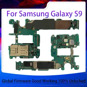 Bilashmart 128GB 100% Working Motherboard Samsung Galaxy S9 Plus G965F G965FD G965U G9650 S9 G960F G960U G9600 With Chips