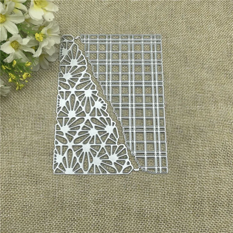 Hollow corner flower frame Stamp Metal Cutting Dies Stencils For DIY Scrapbooking Decorative Embossing Handcraft Template