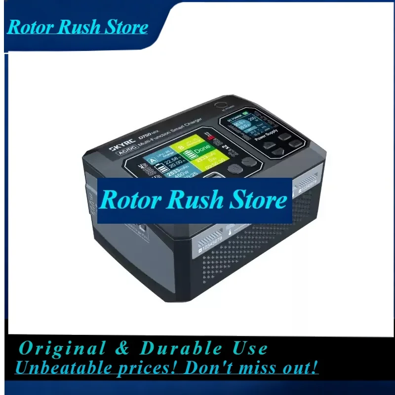 RoRuSSKYRC D750 MIX New High-Power 6S Balance Charger Supports 7S 8S Batteries AC/DC