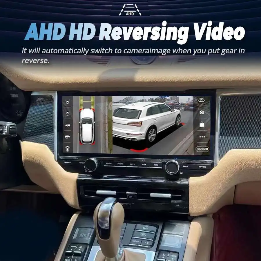 1920*720 شاشة أندرويد 14 Autoradio CarPlay سيارة الوسائط المتعددة مشغل فيديو 12.3 بوصة لبورشه ماكان 2010-2015 راديو GPS ستيريو