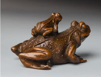 

Copper Meihua Deer Small Ornament Casting Bronze Artifact fawn Animal Cobra Decorative Ornament snake Deer, Frog, Rabbit