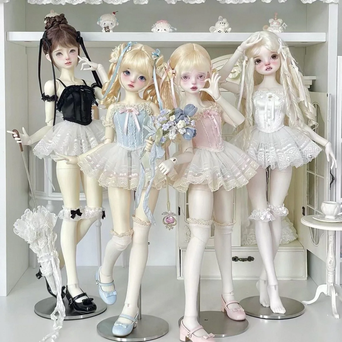 （customization 30day）BJD doll clothes suitable for 1/4 size skirts clothing set doll accessories (5 points)
