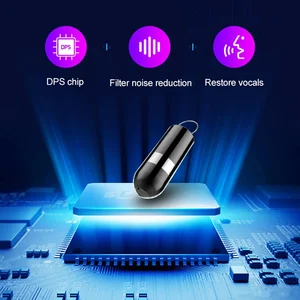 مسجل صوت صغير جهاز تسجيل رقمي صوت ديكتافون احترافي صوت مايكرو مسجل صغير جهاز محرك أقراص فلاش أفضل 6 مجموعة تجسس احترافية للمبيعات - رقم 5