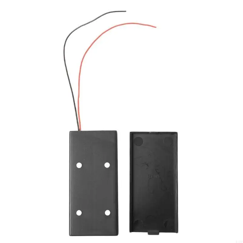 E1PF 18650 Battery 3.7V Lithium Storage Box for Case DIY 2 Slot Way Batteries Clip Ho