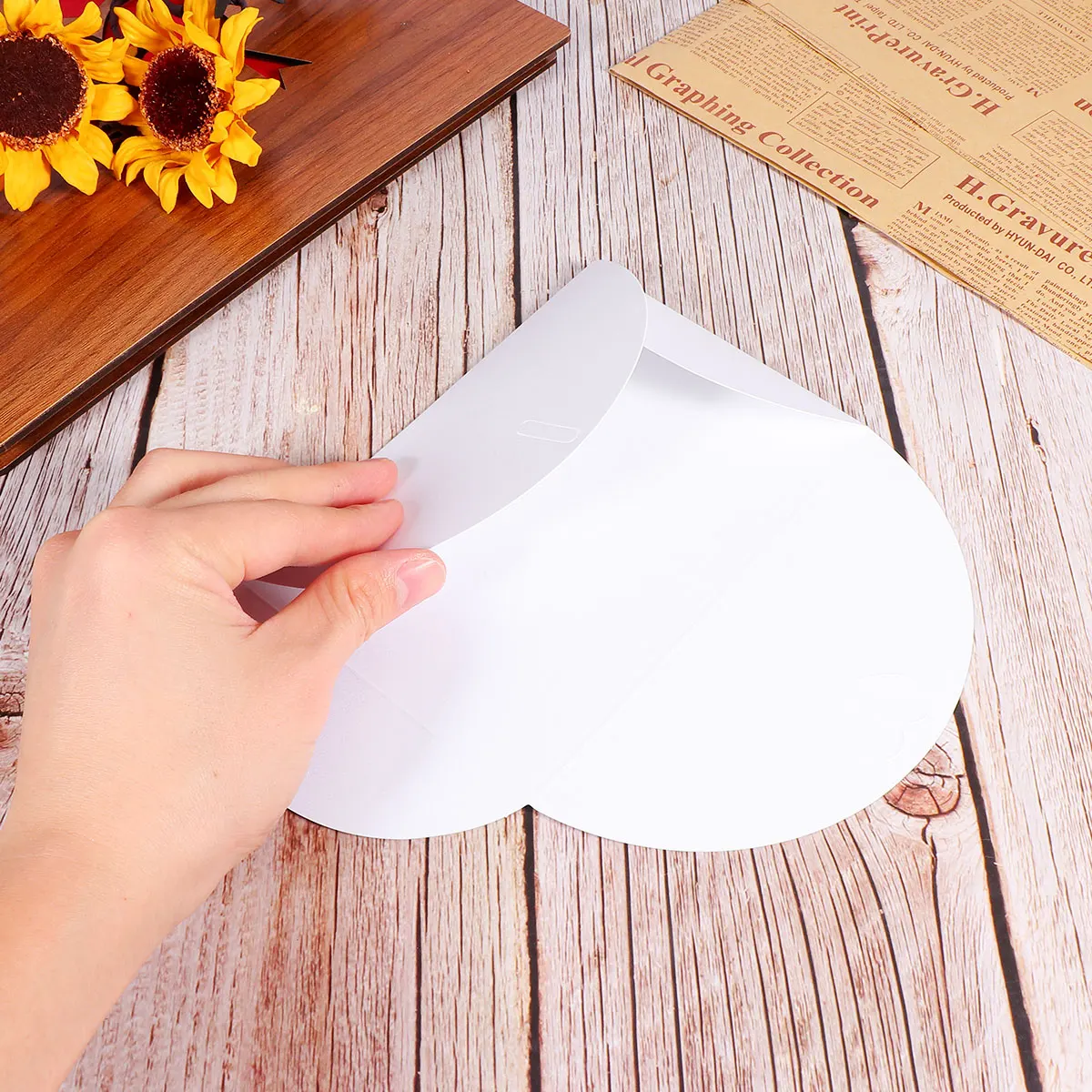 

20PCS Mini Envelopes Greeting Cards Stationery Gift Card Photo Letter Envelopes Natural Paper Lightweight