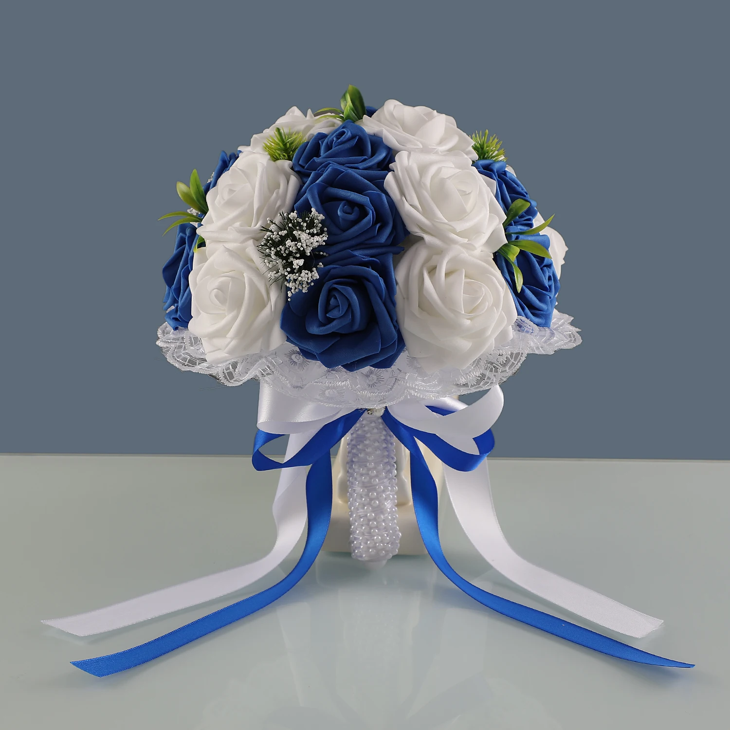 

Elegant Rose Bouquet with Ribbon - Perfect Gift for Engagement Festive Decor Cultural Symbol Gift Best Christmas