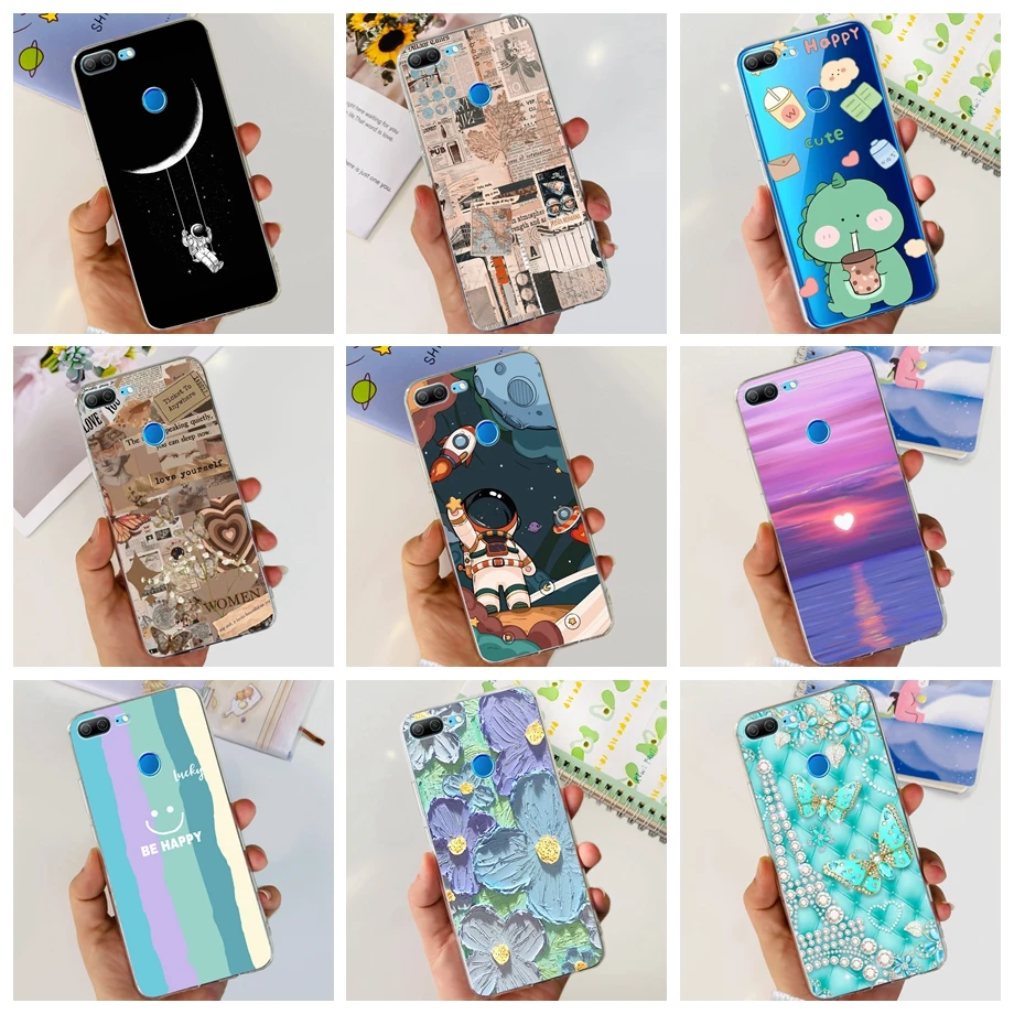 

Прозрачный роскошный модный мягкий силиконовый бампер из ТПУ для Huawei Honor 9 Lite Honor9Lite, чехол-бампер