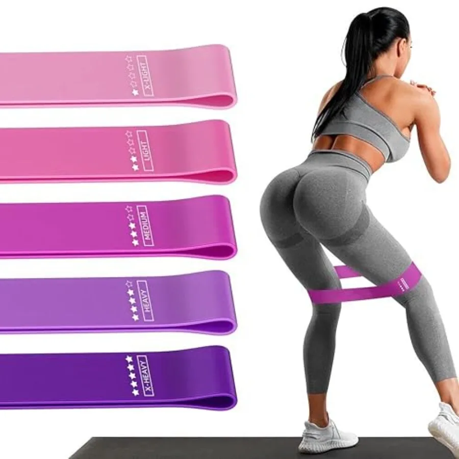 Widerstandsbänder für Fitness, Dehnübungen, Krafttraining und Physiotherapie