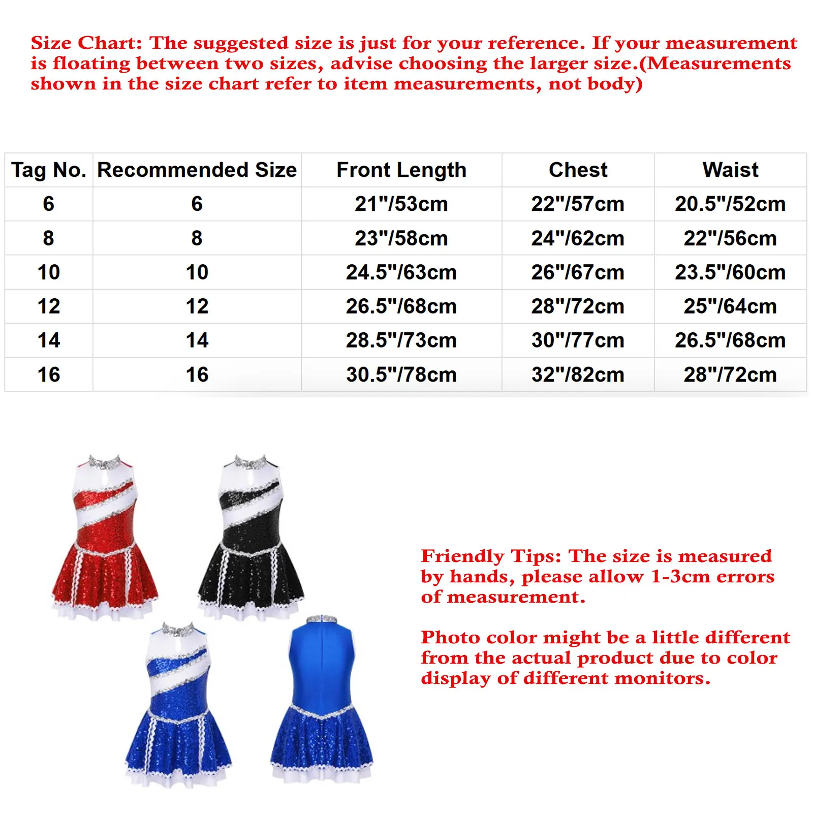 High School Cheerleader Costume for Kids Girls Halloween Cheer Uniform Ballet Dance Competition Team Sports Cheerleading view 3