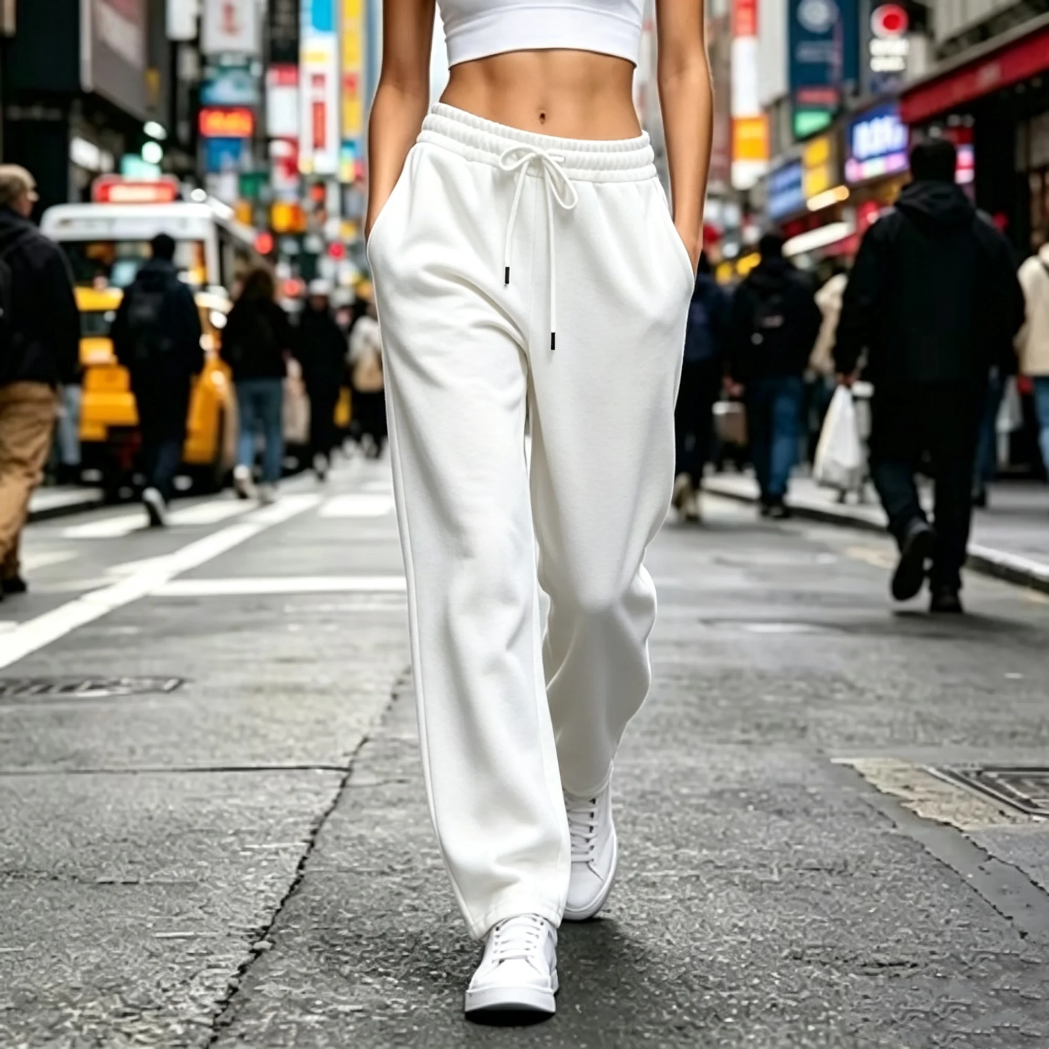 Womens Straight Leg Sweatpants Joggers High Quality warm Casual Streetwear Pants Spring Autumn Trousers Woman Pants New 2026