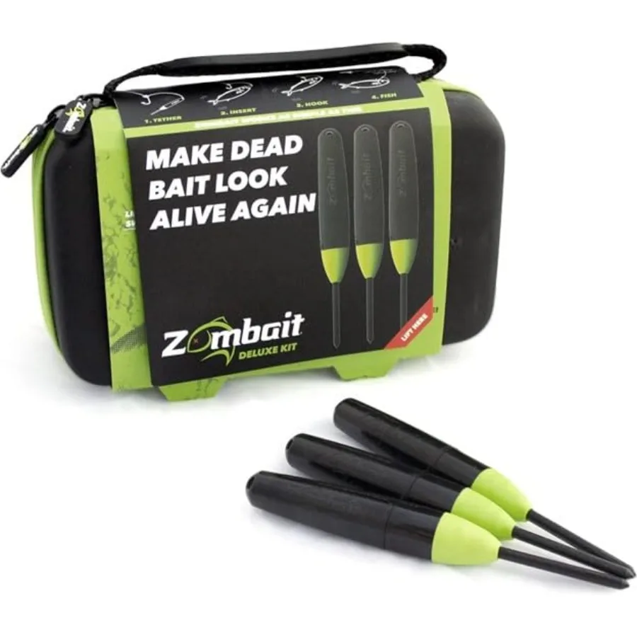 

Набор инструментов Ultimate Tackle Box Tool Zombait 3 Pack Deluxe Kit: живая приманка для активного использования в тех случаях, когда она наиболее необходима.