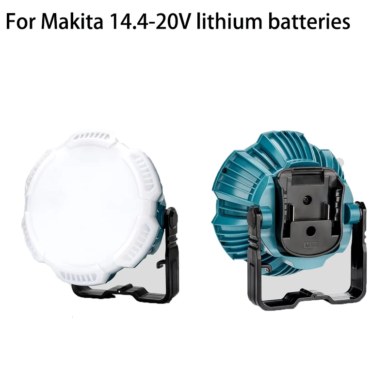 

24W 2400LM Portable Camping Light LED Work Light for Makita 18V Li-Ion Batteries for Camping, Auto Repair and Emergency Lighting